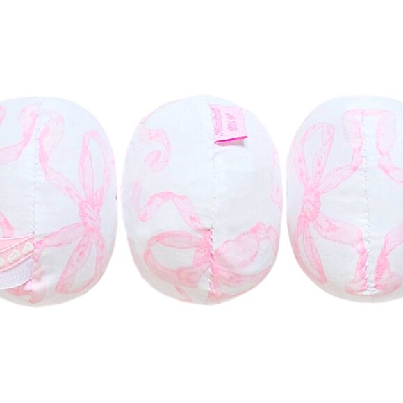 HANDMADE Insert With Cover for MamaRoo 4MOMS swing pink bow with matching balls - Picture 6 of 16